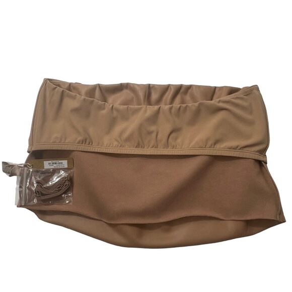 SKIMS Faux Leather Tube Top Sienna 3X - Picture 6 of 11